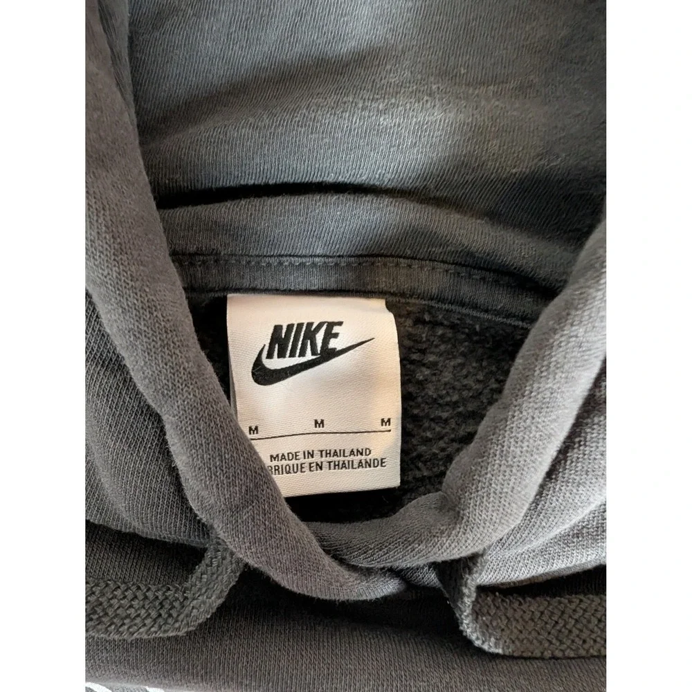 Nike Kansas City Chiefs Super Bowl LVII Champions Hoodie Charcoal Gray Mens M‎